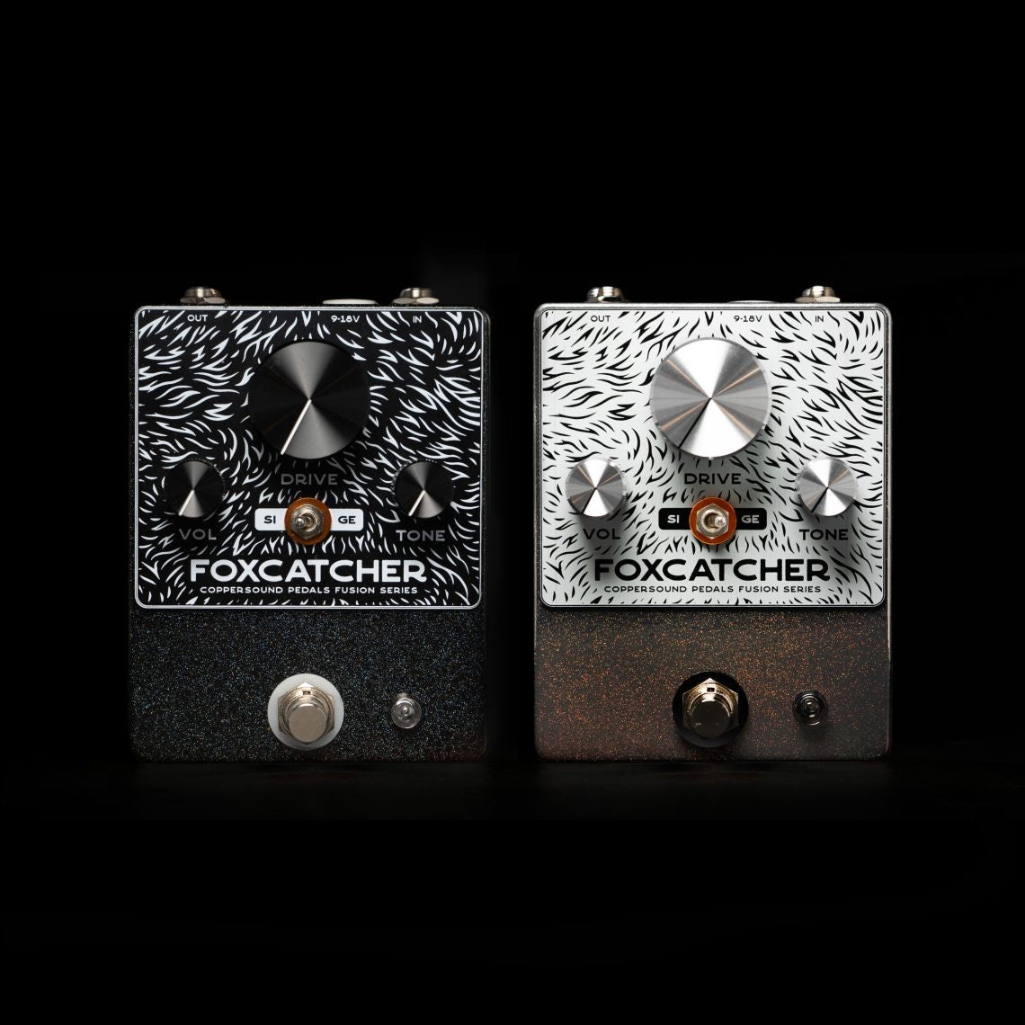 Coppersound Pedals Foxcatcher Fusion Series (Black Rainbow)