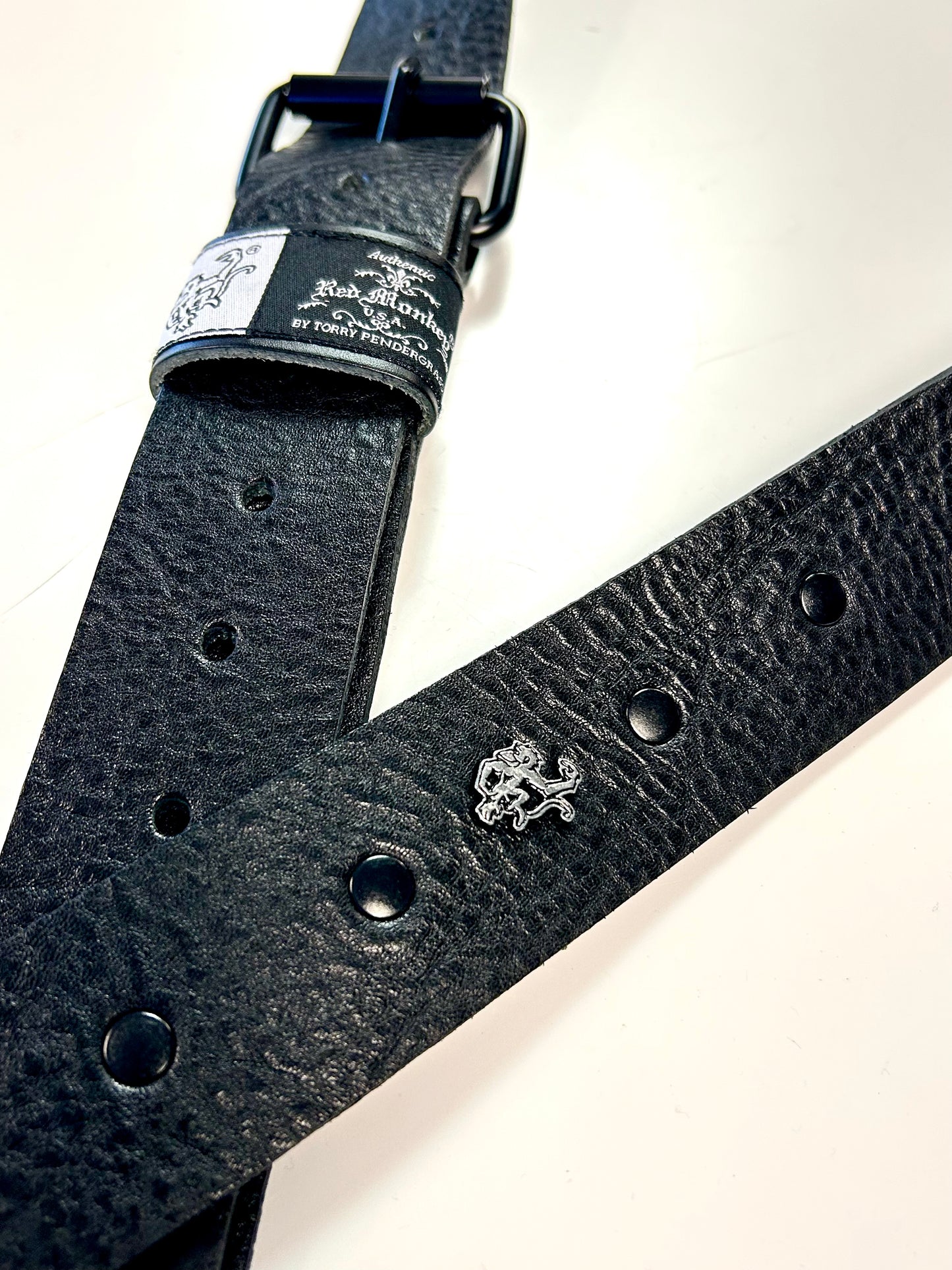 Red Monkey Designs Blackjack Guitar Strap (Size:2)