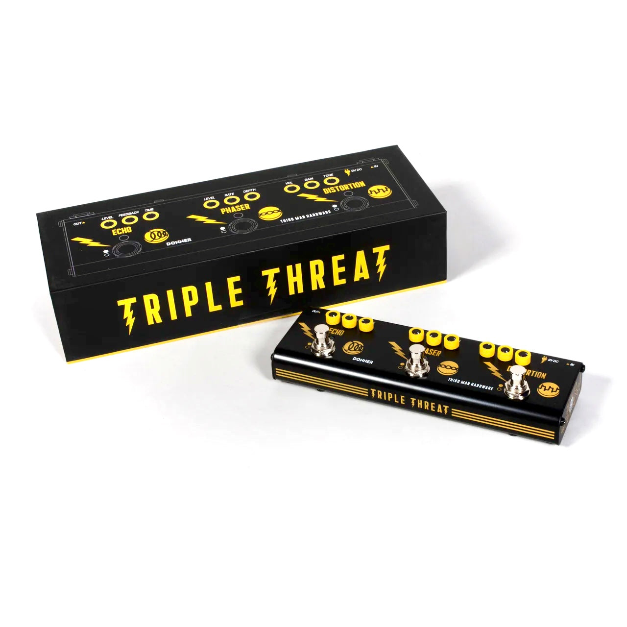 Third Man Hardware x Triple Threat Donner Effects Pedal