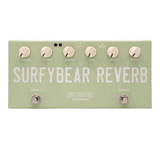 Surfy Industries SurfyBear Compact Reverb (Surf Green)
