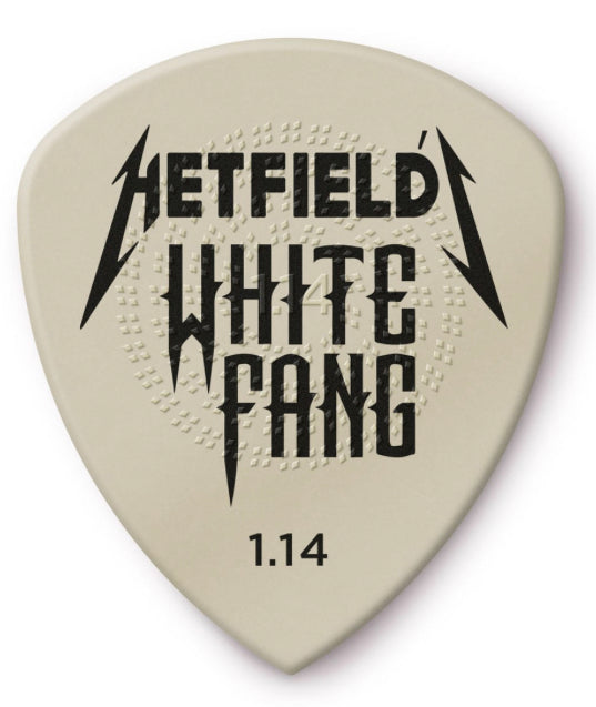 Dunlop Hetfield White Fang 1.14 Custom Flow Pick (6 Pack)