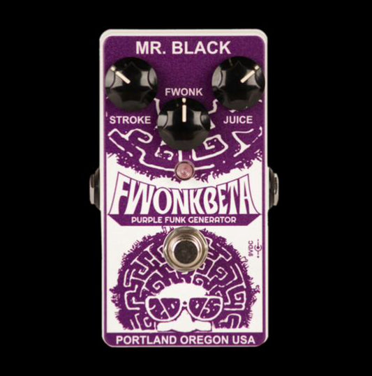 Mr Black Pedals Fwonk Beta auto Wah filter pedal.