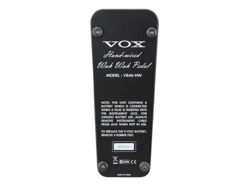 VOX V846-HW Wah Pedal