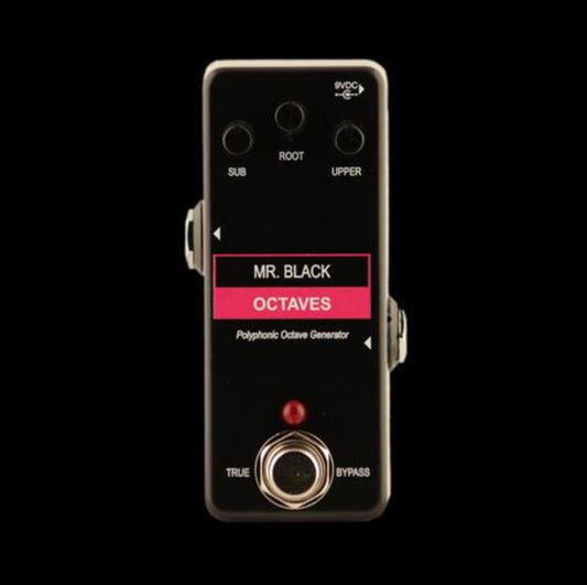 Mr Black Pedals Mini Octaves pedal.