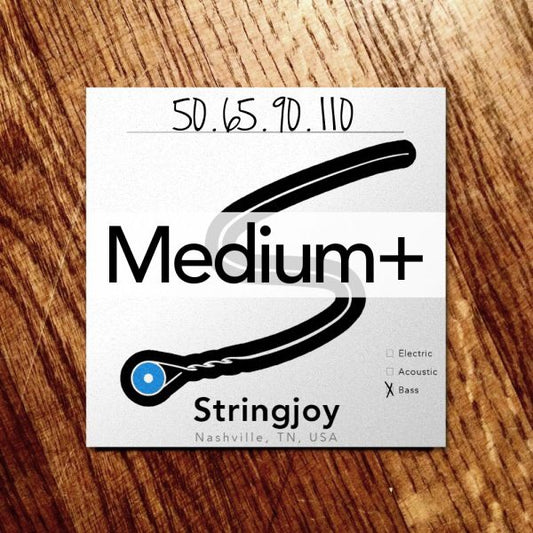 Stringjoy Medium Plus  4-String Bass Guitar Strings