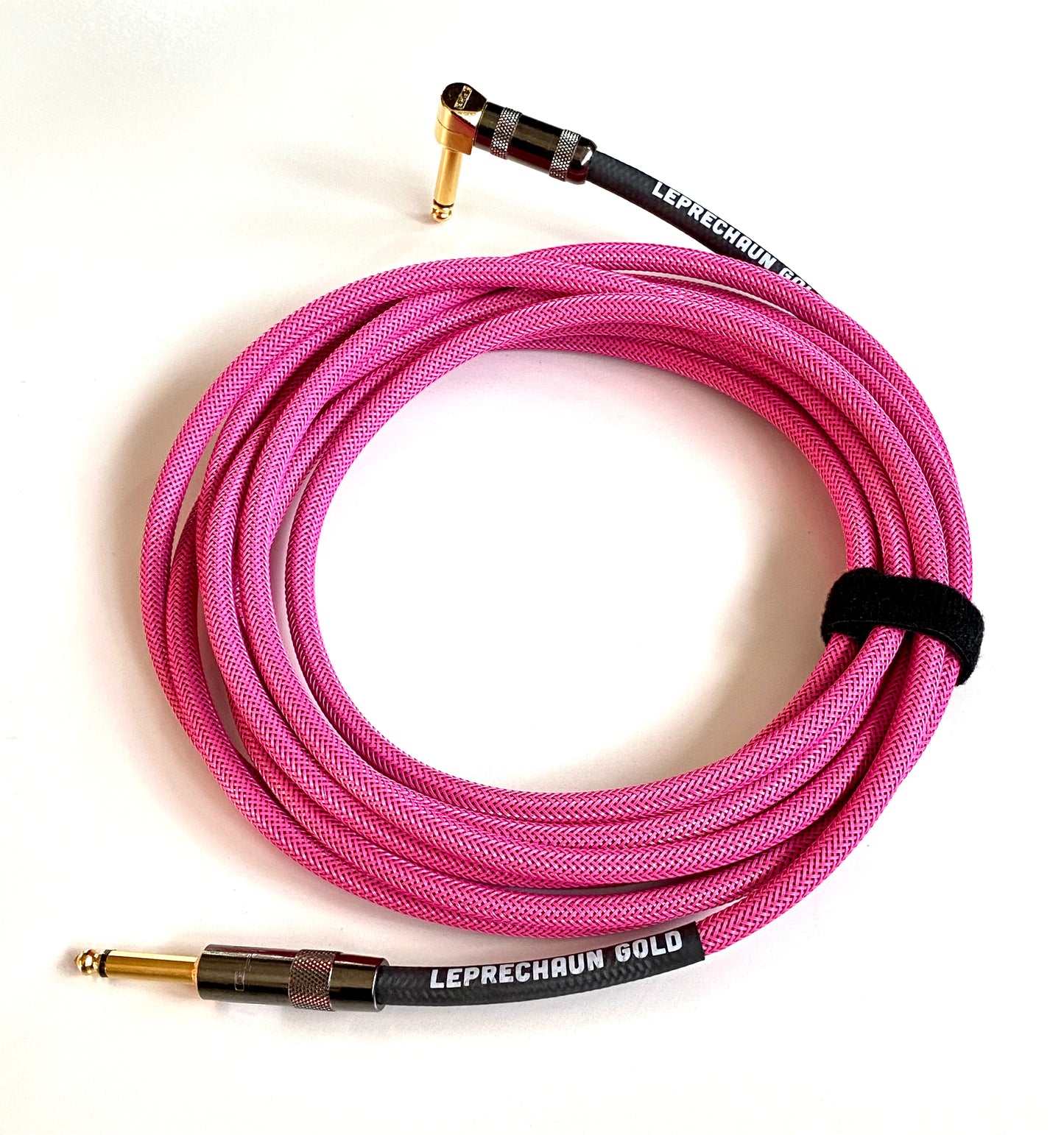 Leprechaun Gold Instrument Cable (Pink)