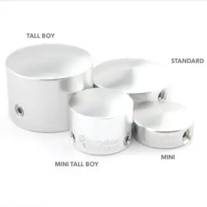 Barefoot Buttons V1 Mini Tallboy (Silver)