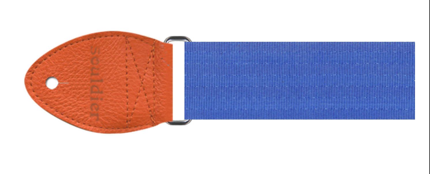 Orange and blue Souldier strap - Edmonton Oilers colors.